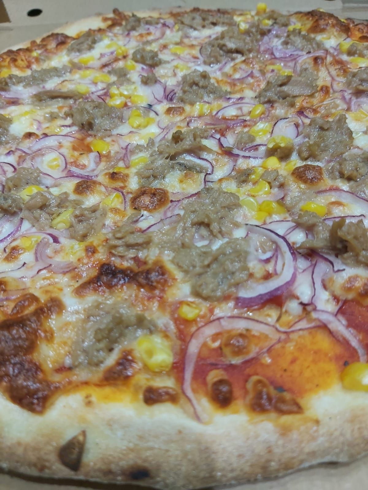Ton balıklı pizza (küçük)