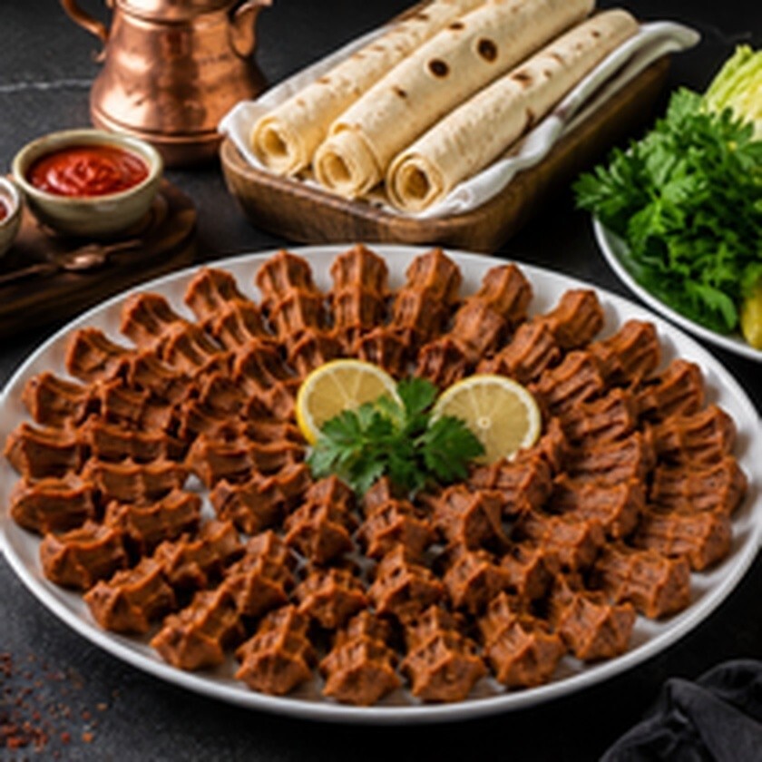 El Yoğurması Çiğ Köfte (1kg) (4-5 Kişilik)