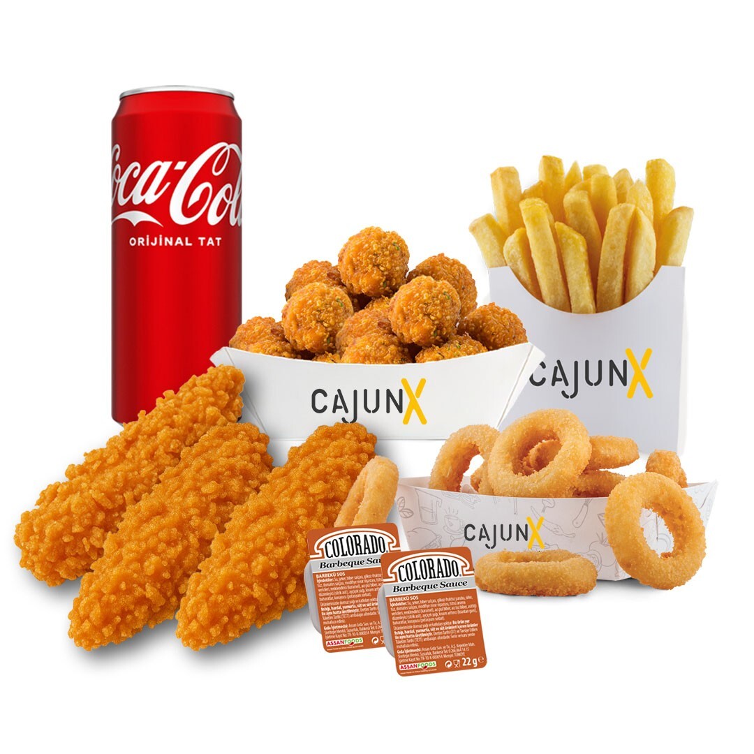 Cajun X King Menü