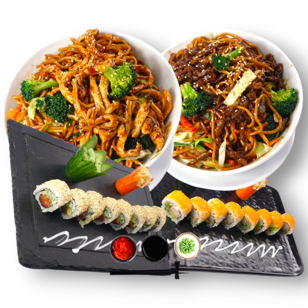 Noodle & Sushi Menü 5