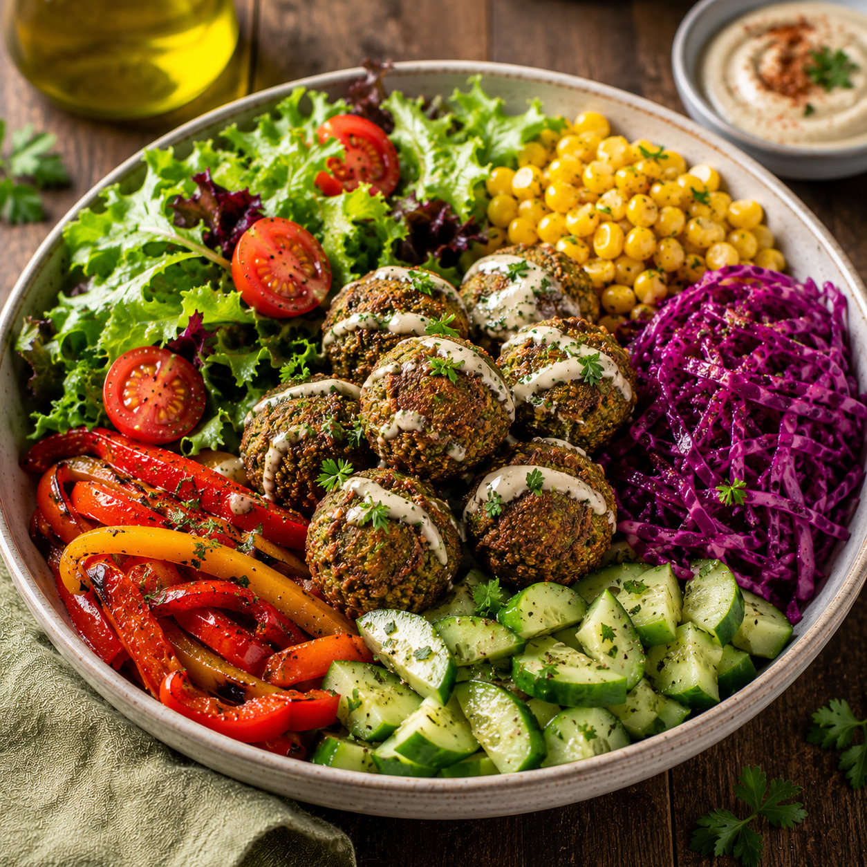 Falafel Bowl (450 Gr)