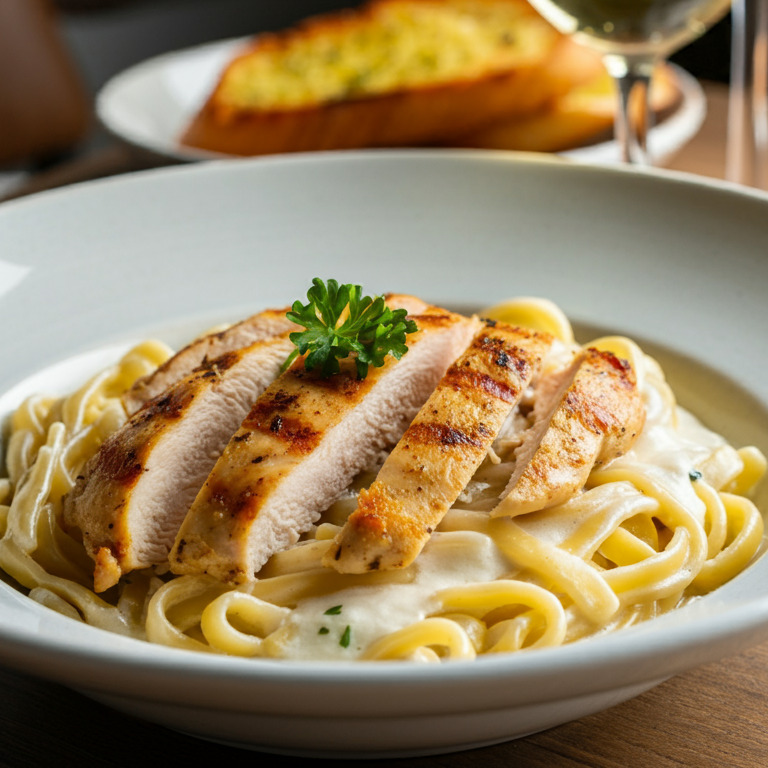 Tavuklu Fettuccine