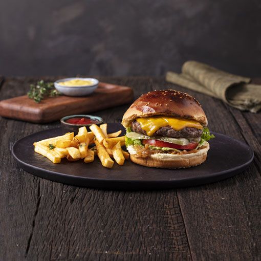 Cheeseburger (120 g)