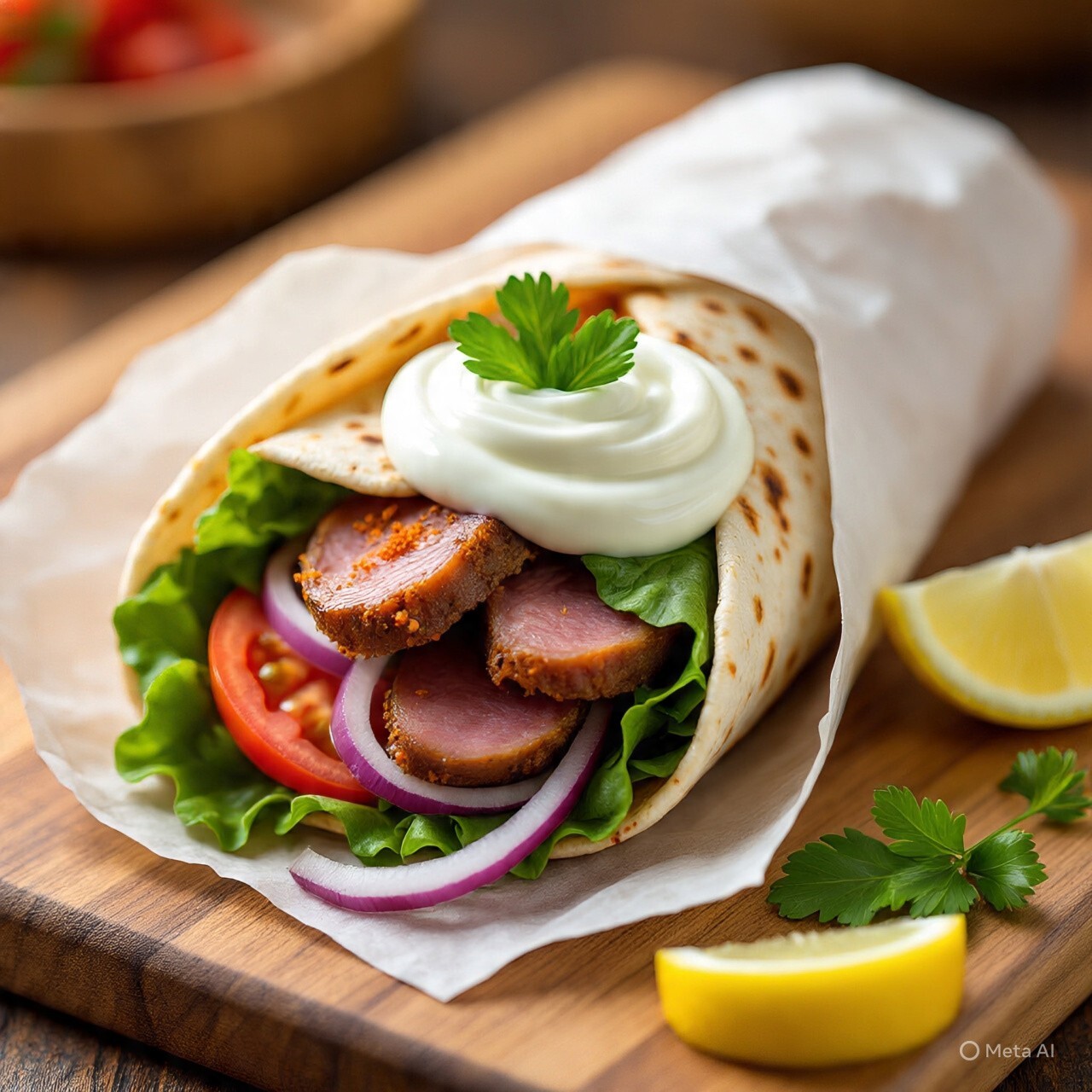 Et Döner Dürüm (125 gr)