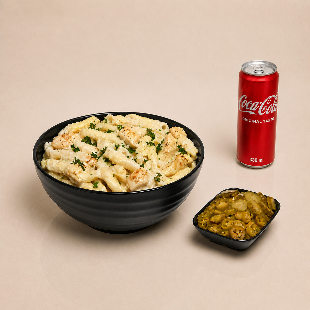 Körili Tavuklu Penne Makarna Menü