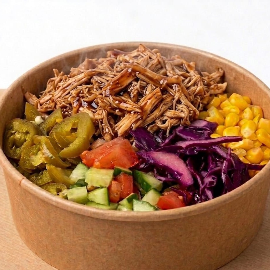 Barbekü Soslu Tavuklu Pilav