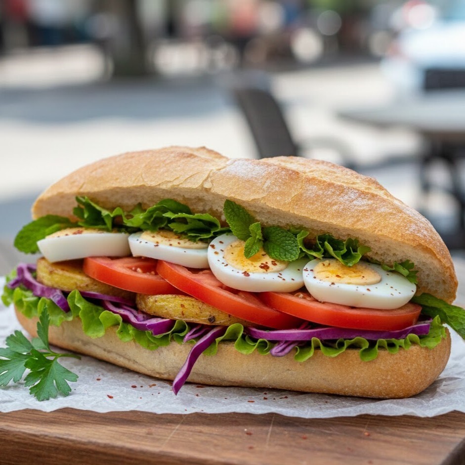 Vejeteryan Atom Ekmek Arası