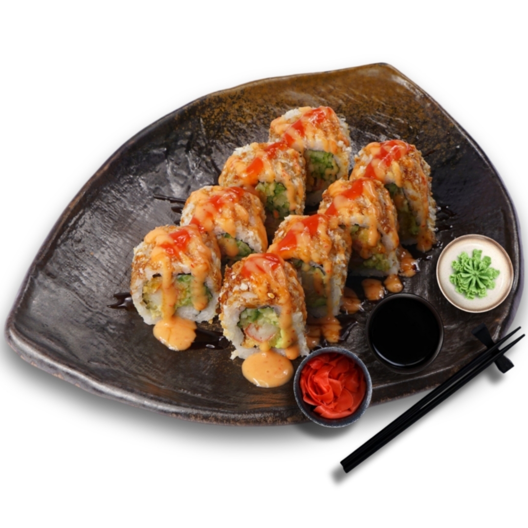 155- Sake Ten Roll (8 Pcs.)