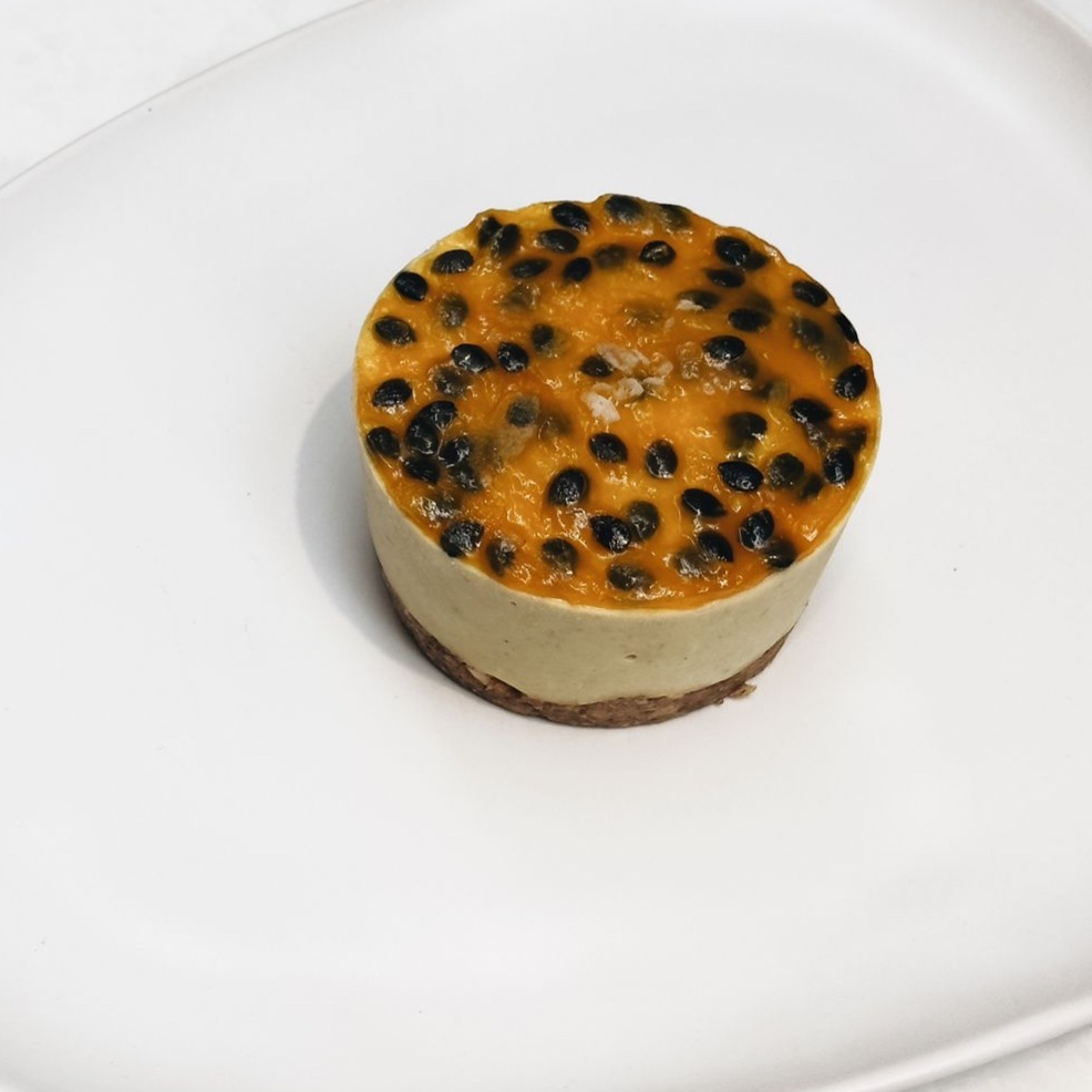 Mango & Passionfruit Cheesecake