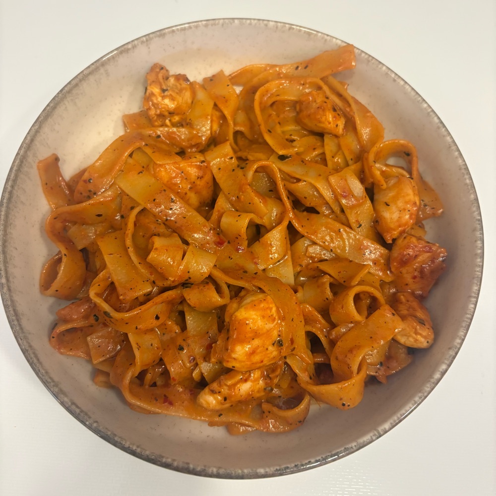 Köz Soslu Fettuccine