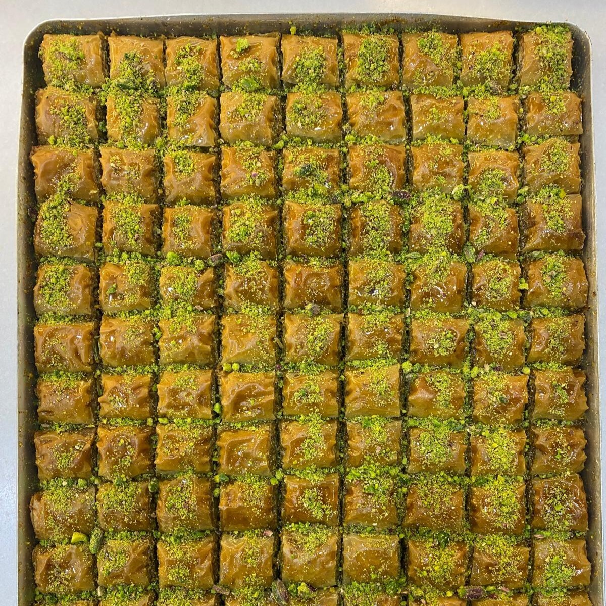 Fıstıklı Özel Dilim Baklava(1 Tepsi)