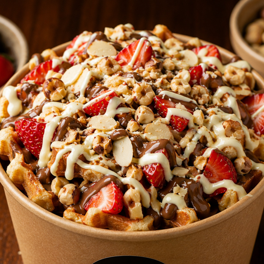 Karışık Waffle