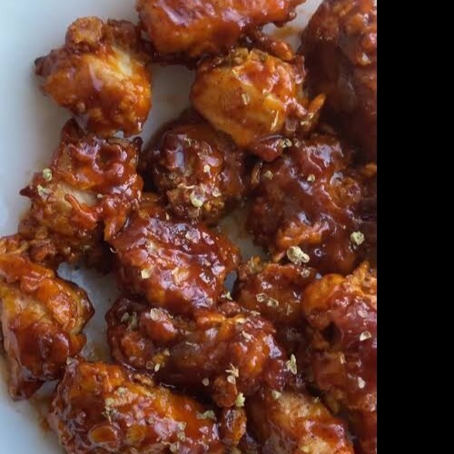 Barbekülü Tavuklu Pilav (300 gr) NOHUTLU