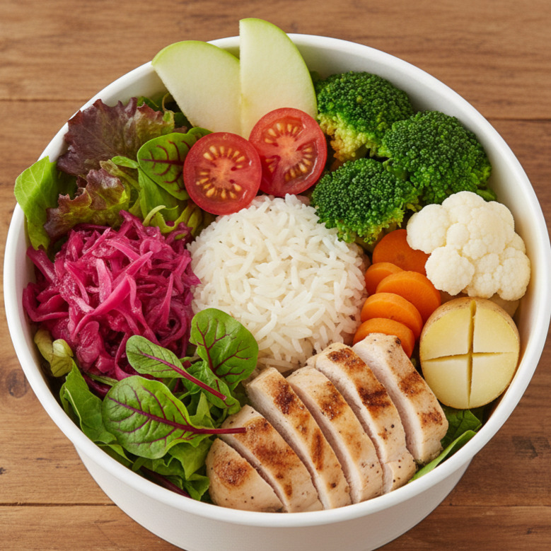 Izgara Hindi Külbastı Bowl (715 kalori)