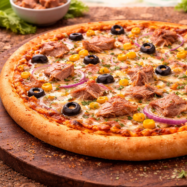Ton Balıklı Pizza (Orta Boy)