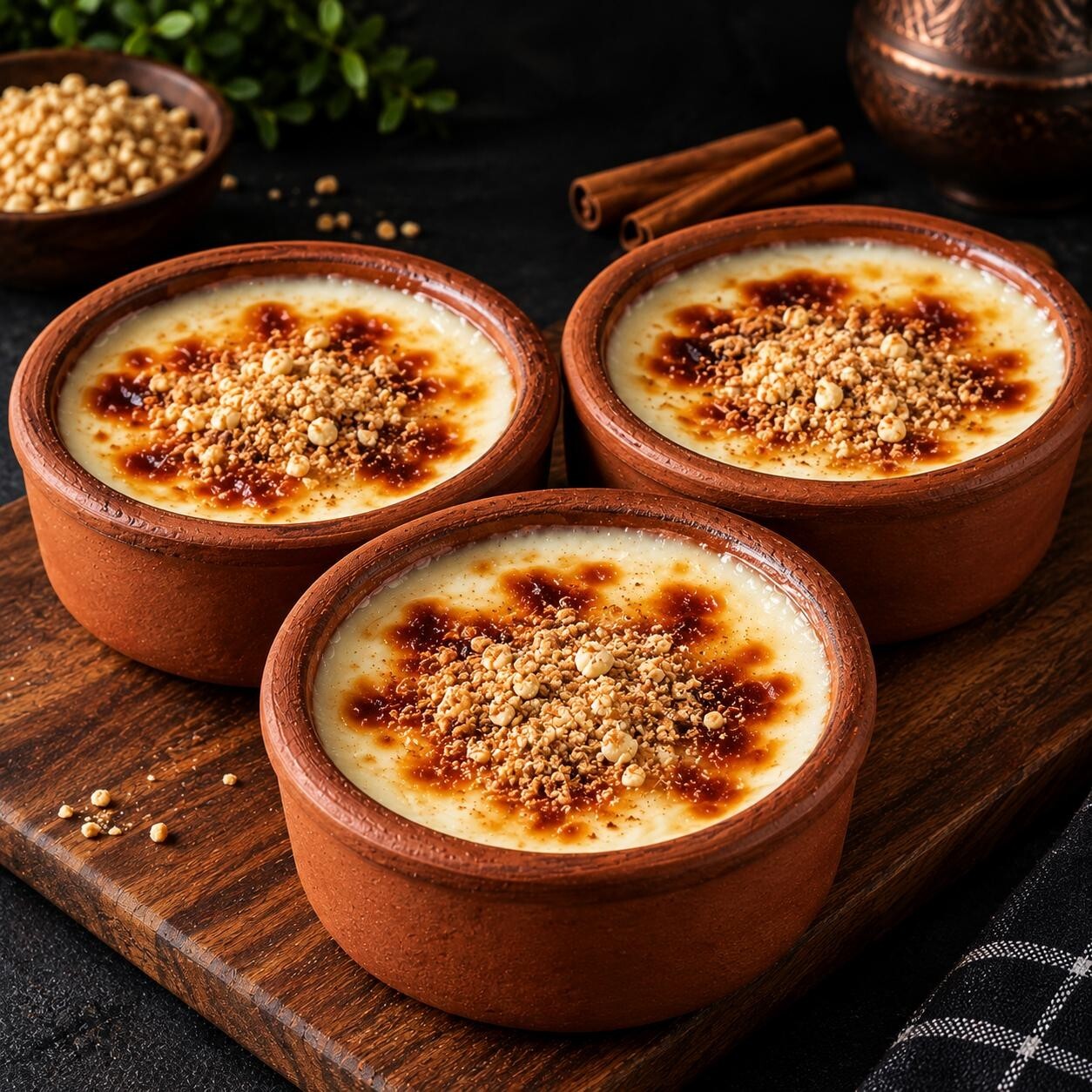 3'lü Güveçte Hamsiköy Sütlaç