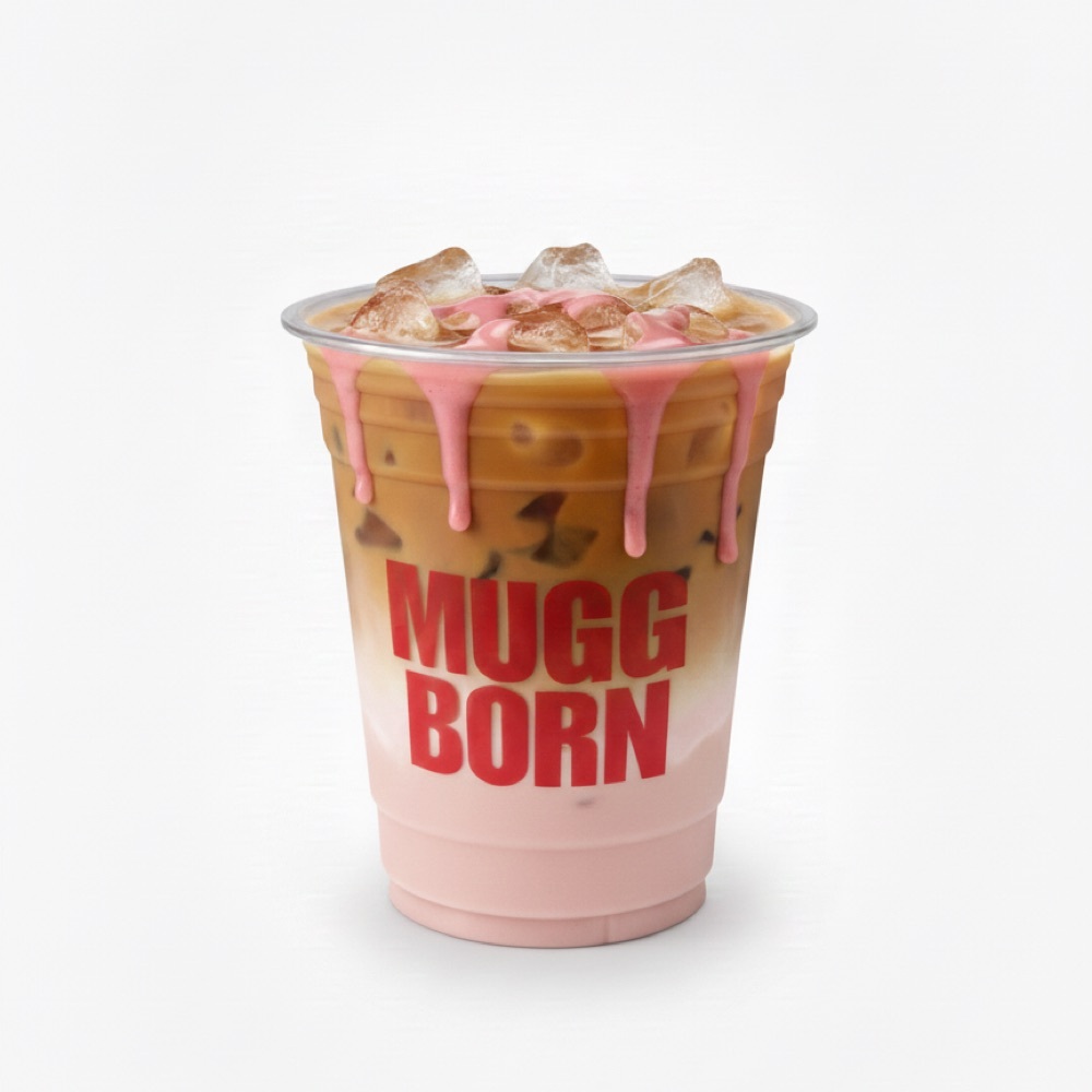Ice Strawberry Latte