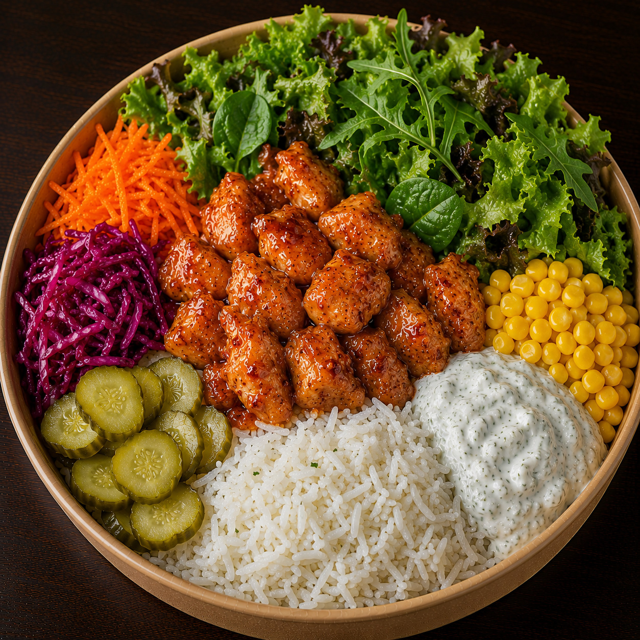 Sweet&Chili Chicken Basmati Bowl