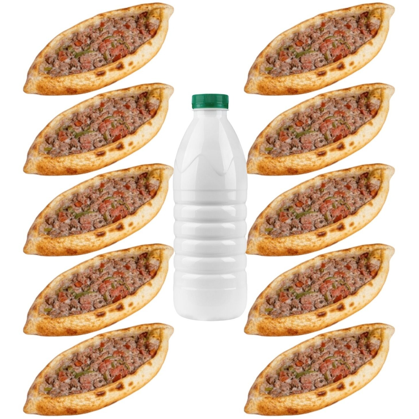 Kuşbaşılı Cantık (10 Ad.) + İçecek (1 Lt.)