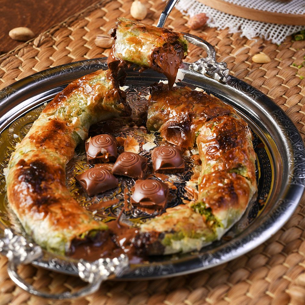 Çikolatalı Simit Katmer (2 Kişilik)
