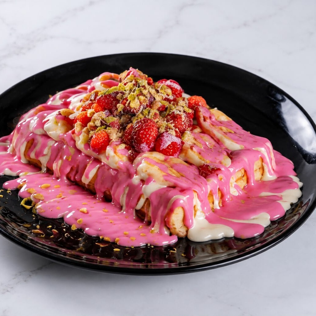 Pembe Dünya Waffle (2 Kişilik)