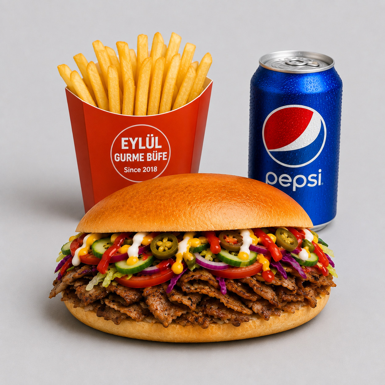 Tombik Et Döner 100 gr Menü