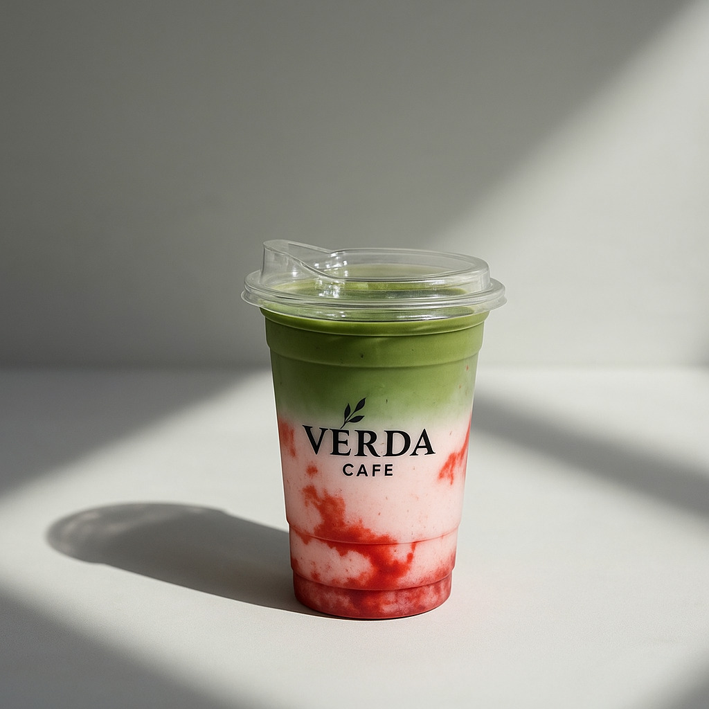 Ice Strawberry Matcha