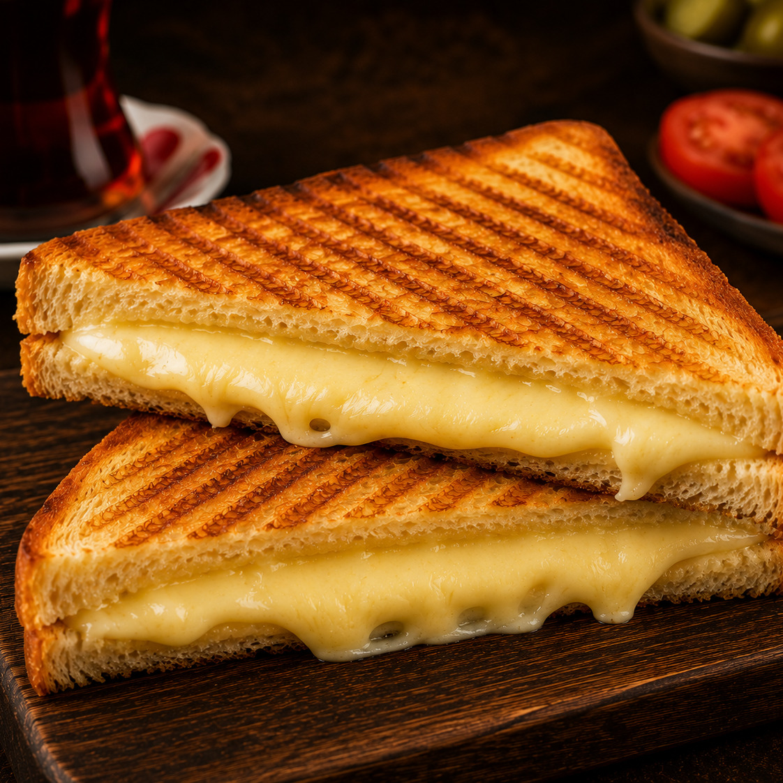 Duble Kaşarlı Tost
