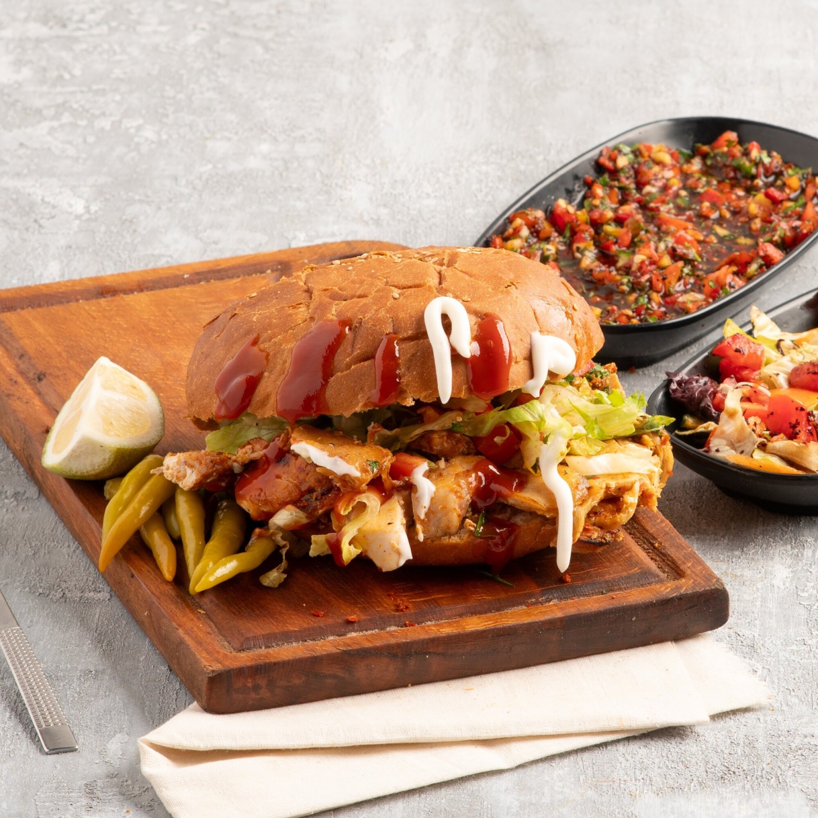 Burger Tavuk Döner