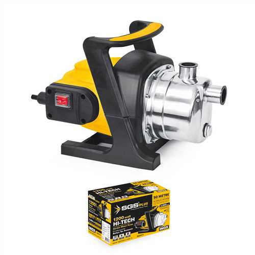 BAHÇE POMPASI 1200 WATT (INOX)