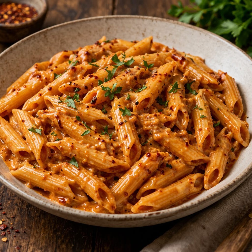 Tavuklu Peri Peri Soslu Penne