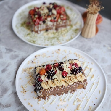 Çılgın İkili Waffle Menü (Büyük Boy)