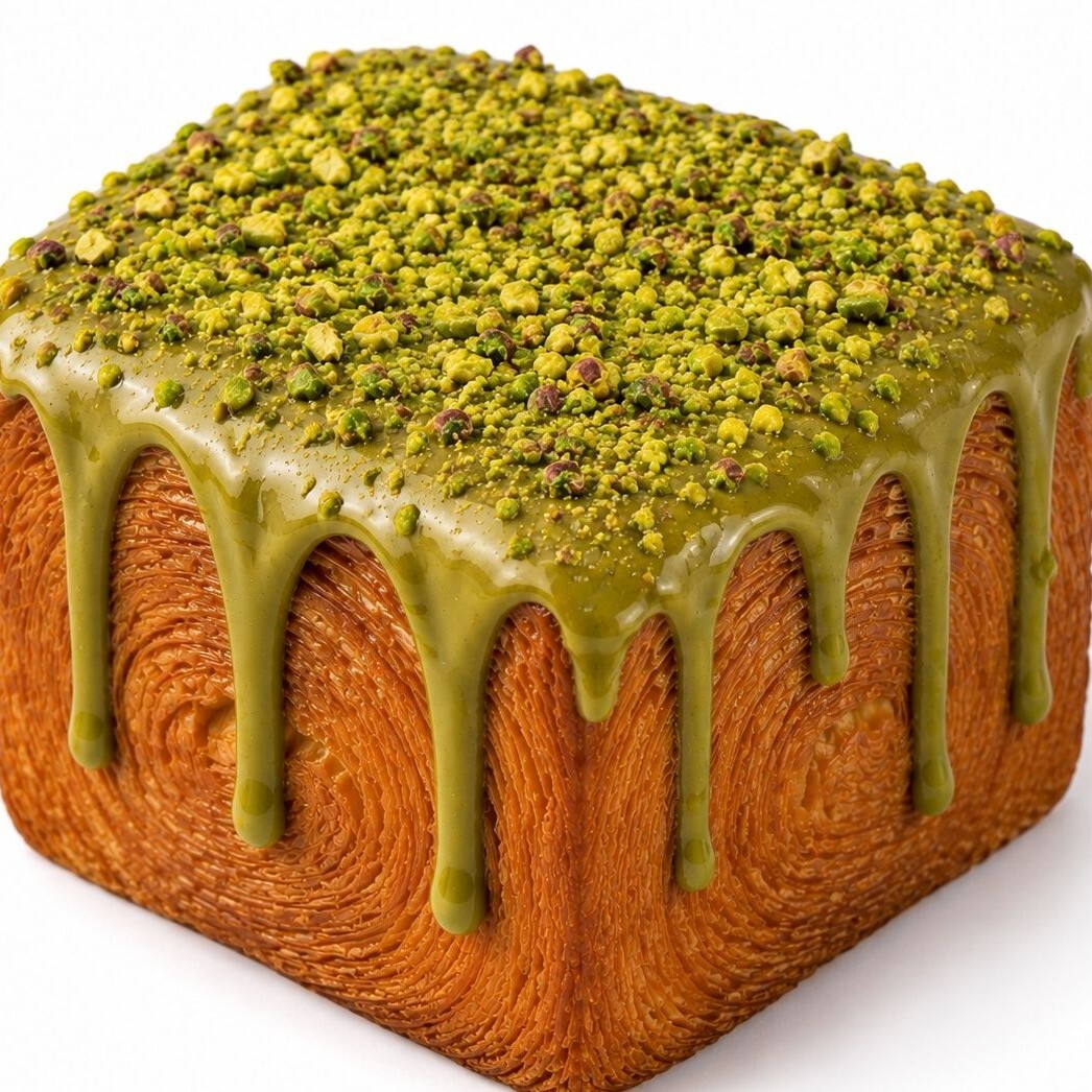 Pistachios Küp Kruvasan