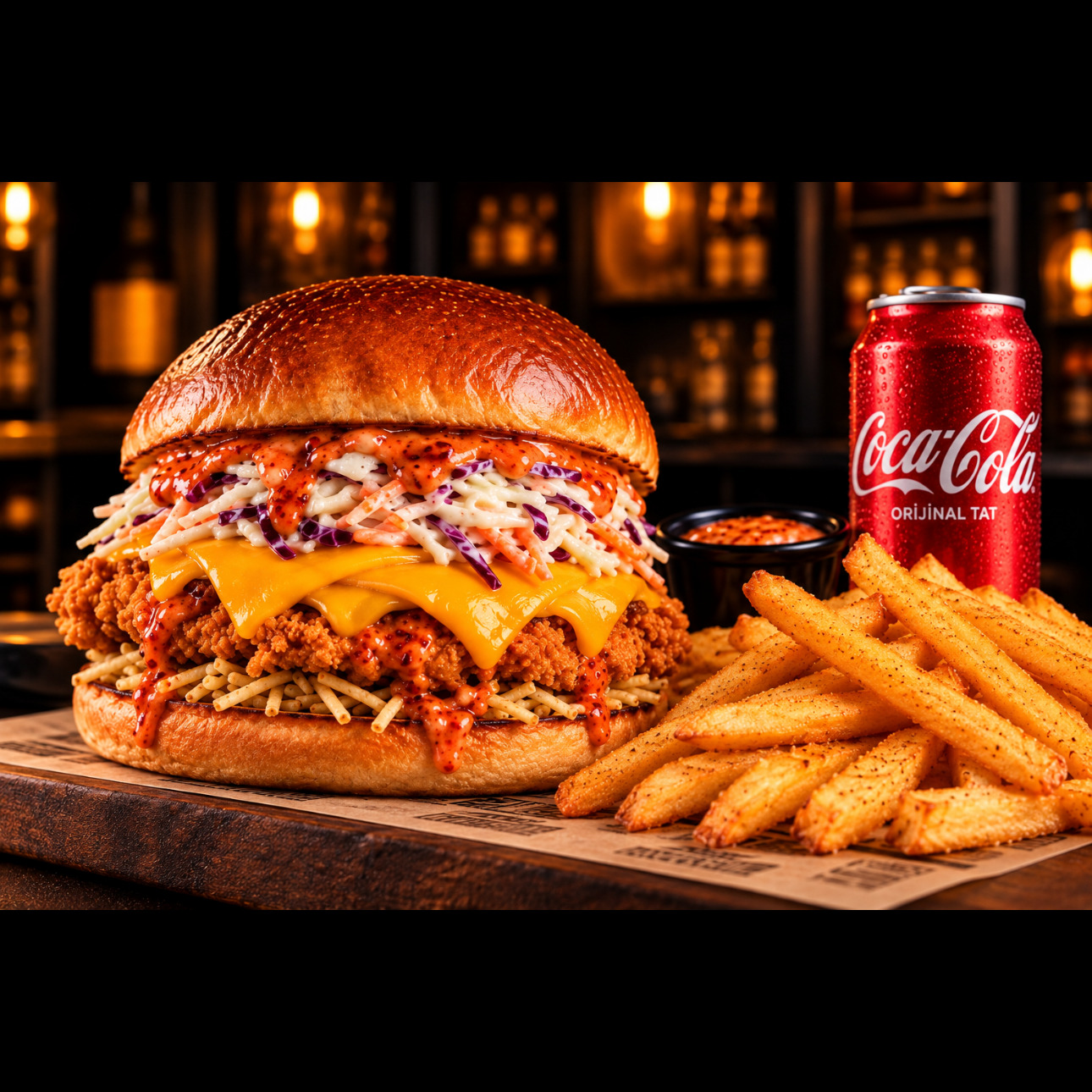 Kozz Spicy Chicken Fried Menü