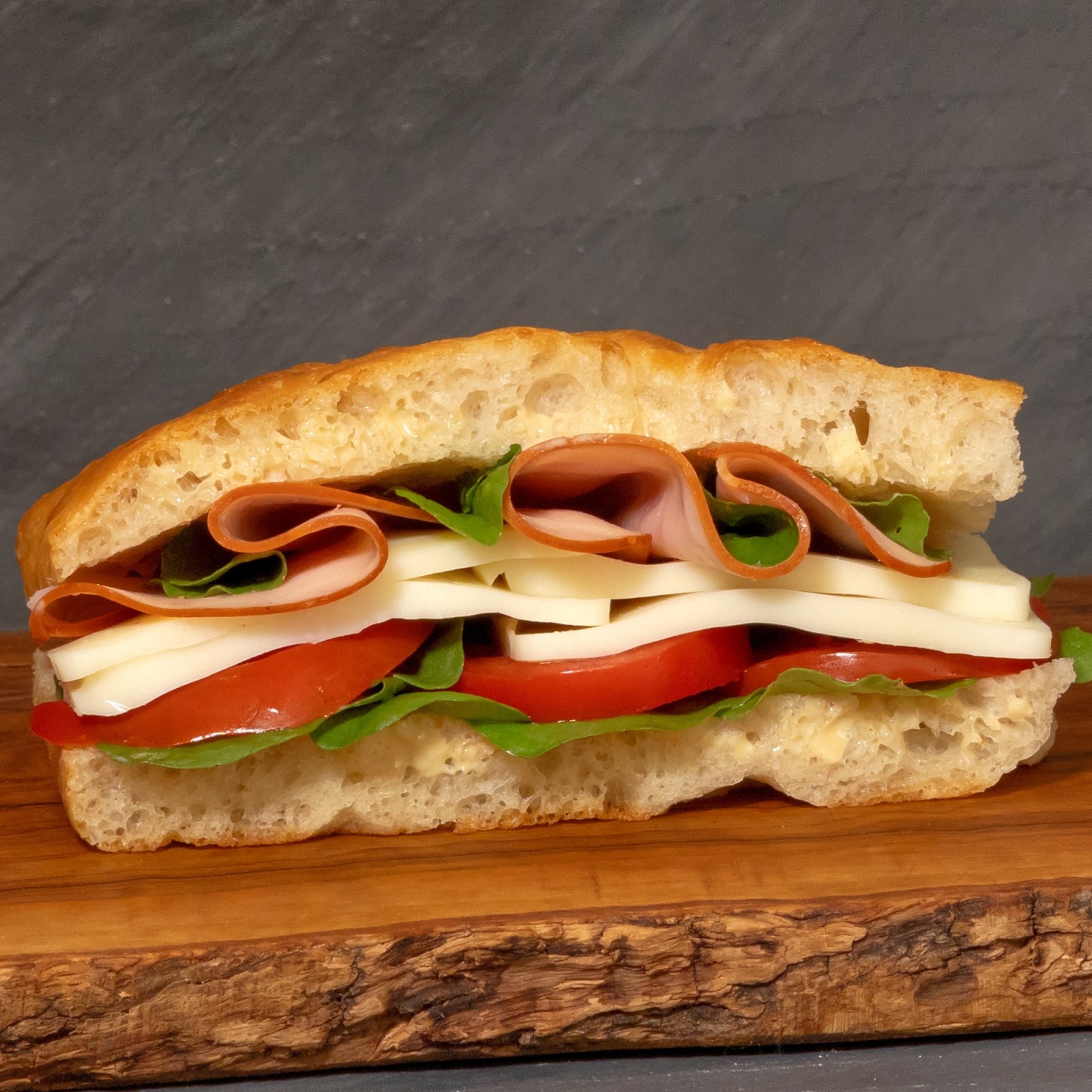Hindi But Füme Focaccia Sandwich (no.15)