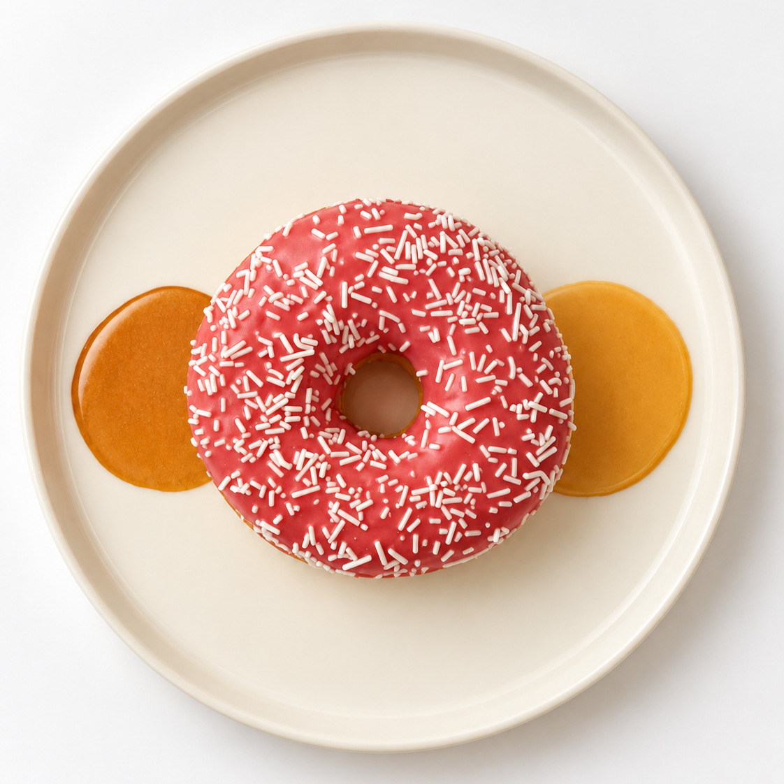 Çilek Aromalı Donut