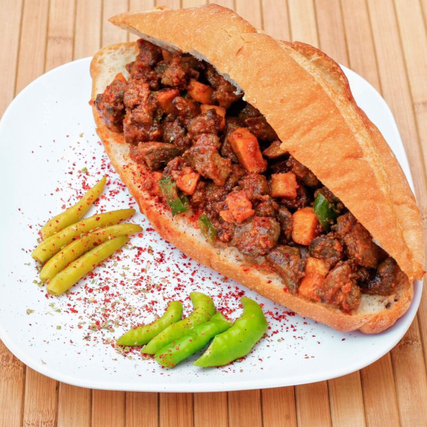 Dolu Dolu Ekmek Arası Arnavut Cigeri