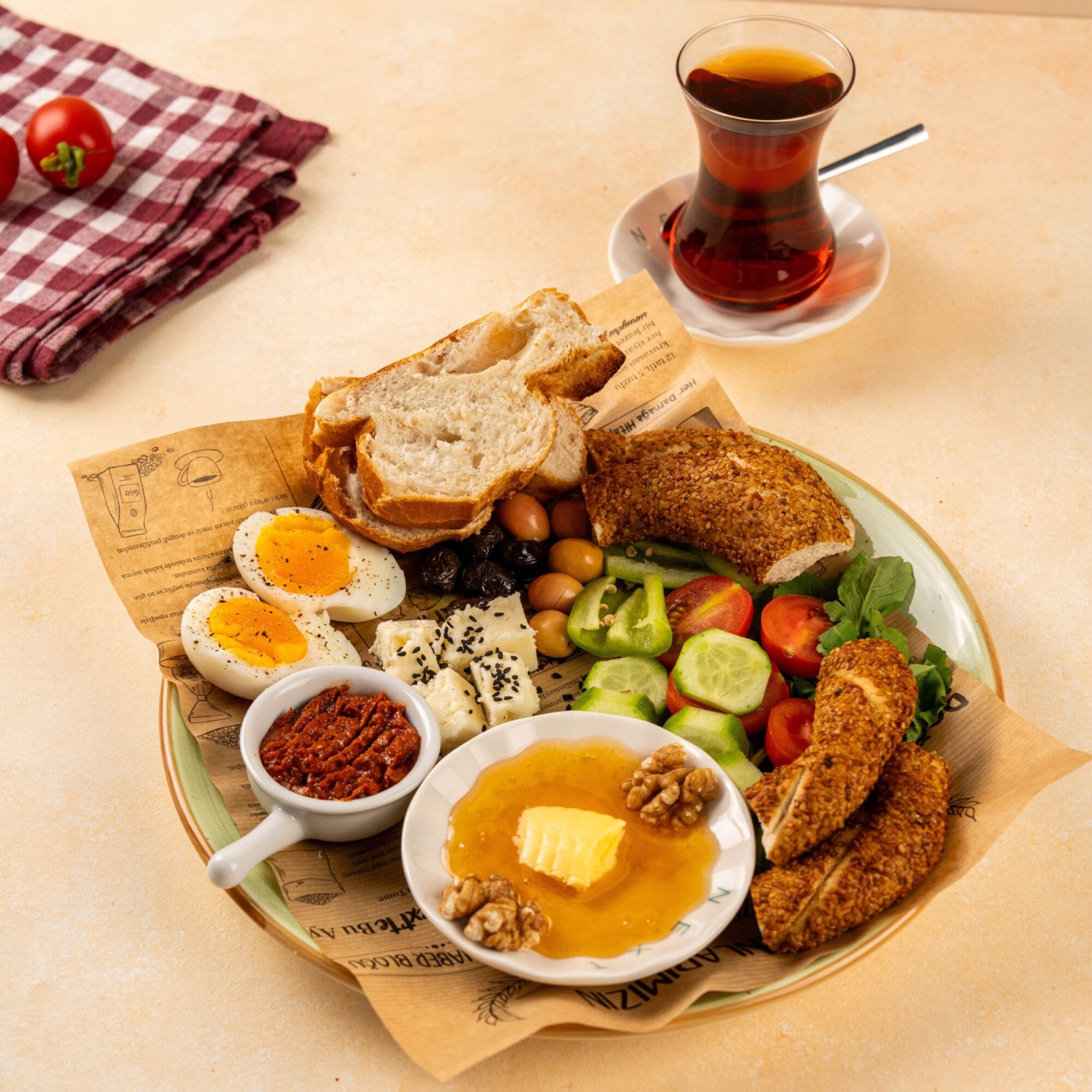 Esnaf İşi Kahvaltı Tabağı