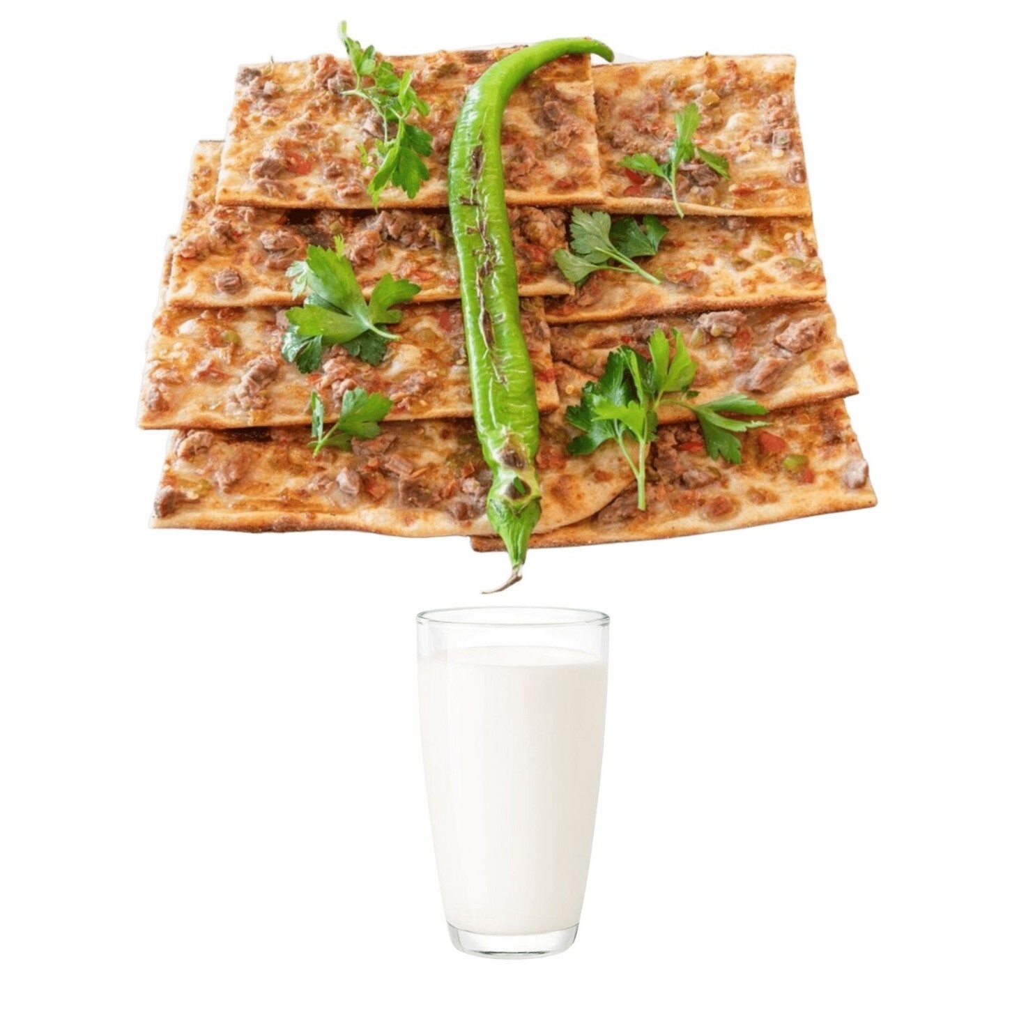 Konya Usulü Kuşbaşılı Pide Menü