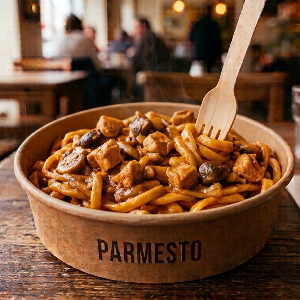 Tavuk Mantar Fettuccine