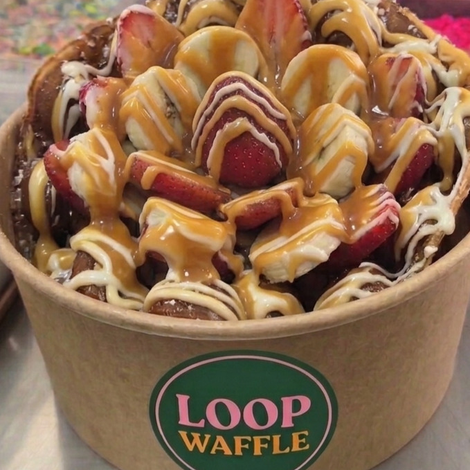 Karamelli Waffle Bowl