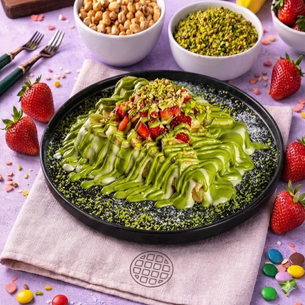Fıstığın Aşkı Waffle