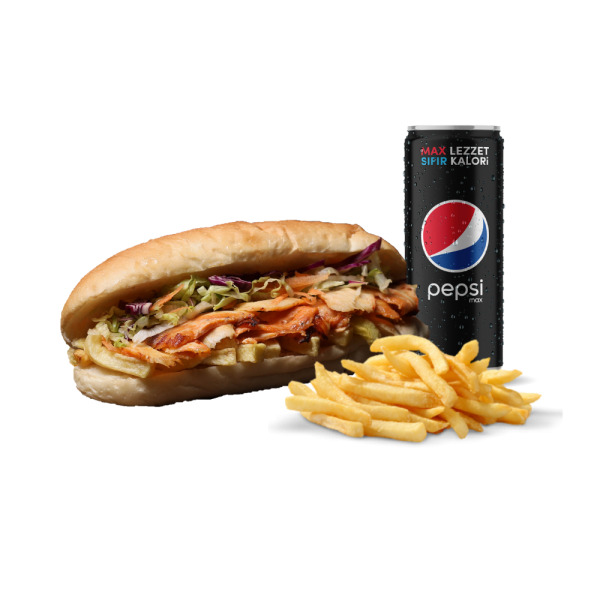 Tam Ekmek Döner Menü