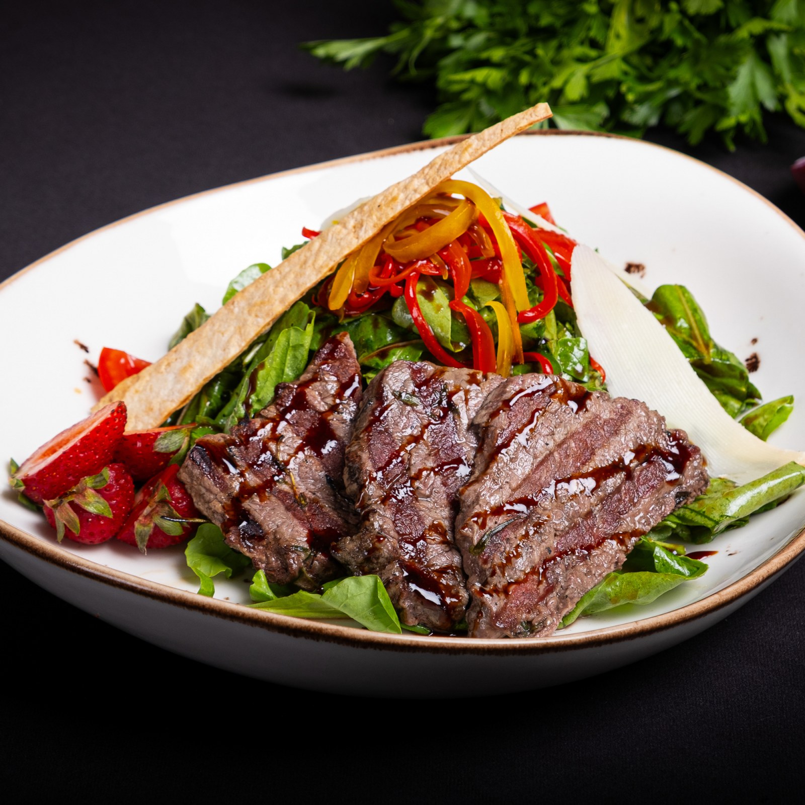 bonfile roka salata
