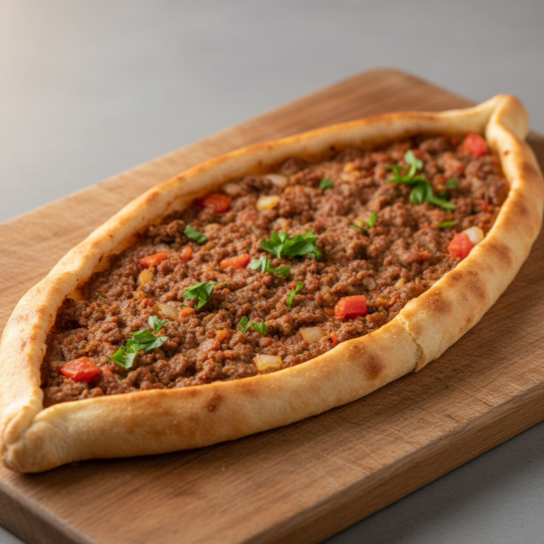 Kıymalı Yumurtalı Pide Menü