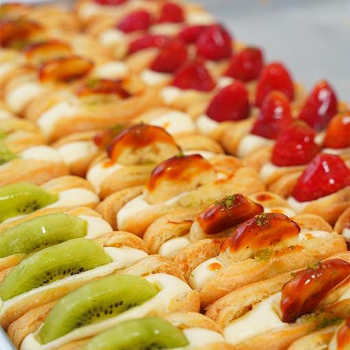 Meyveli Ekler(500 g.) Menü