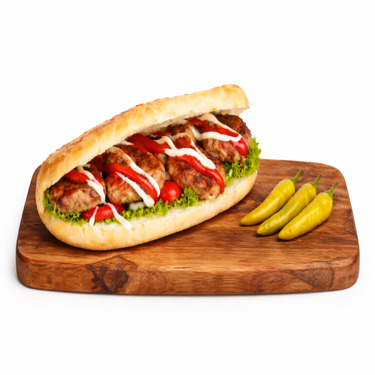 Yarım Ekmek Arası Izgara Köfte