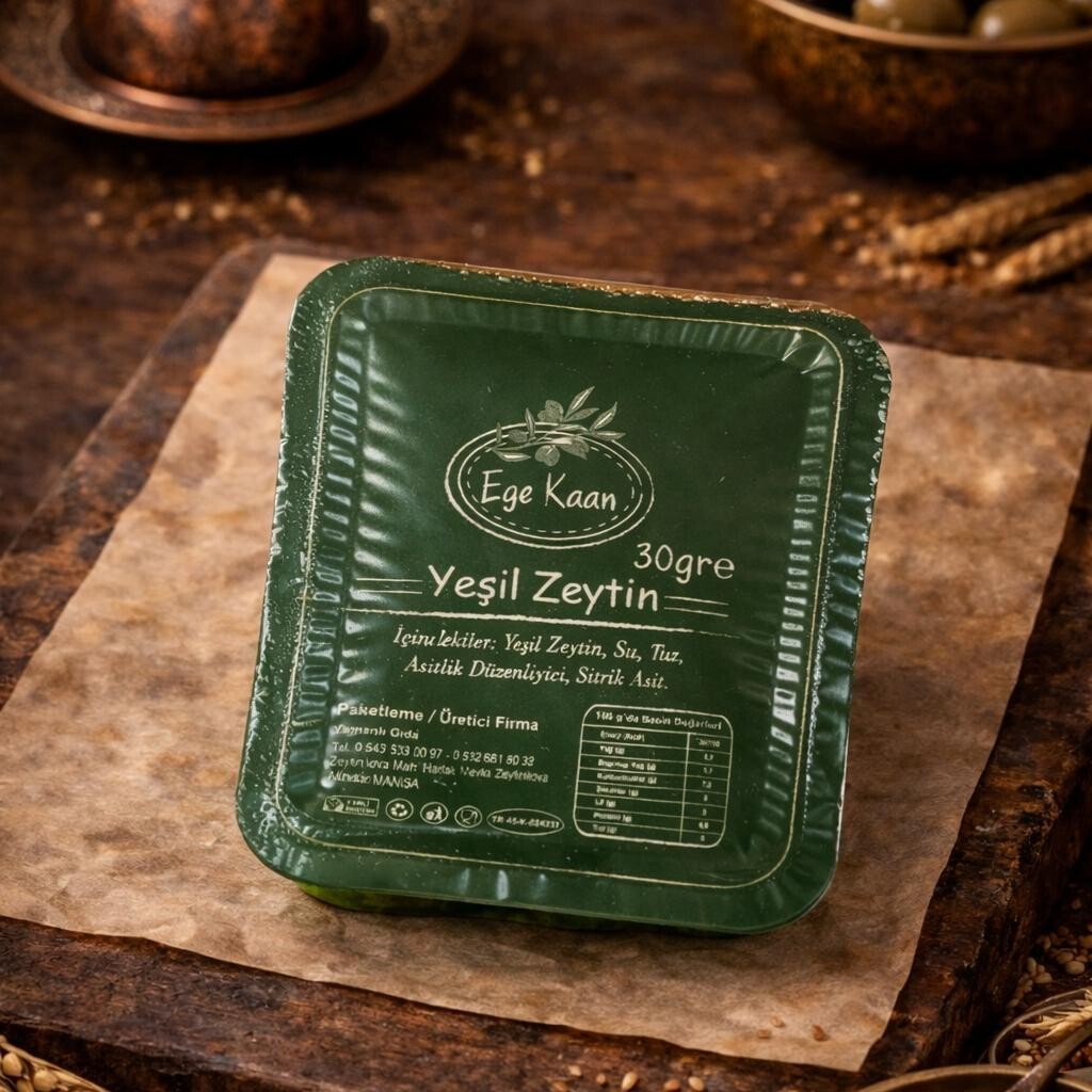 Yeşil Zeytin 30 Gr