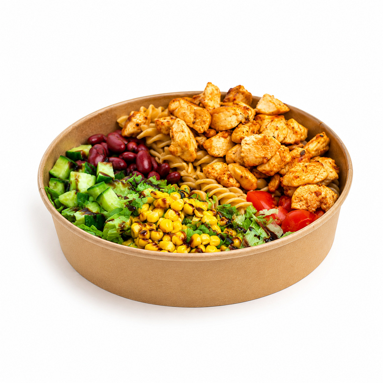 Tam Buğday Makarna&Tavuk Bowl