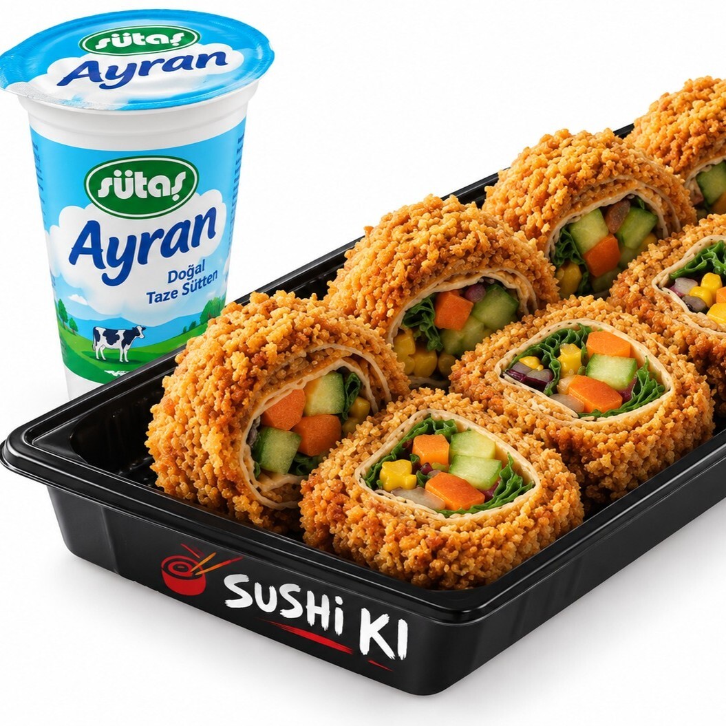 Ustam Sushi Ki (Eti Crax - Chili Lime'lı) Menü